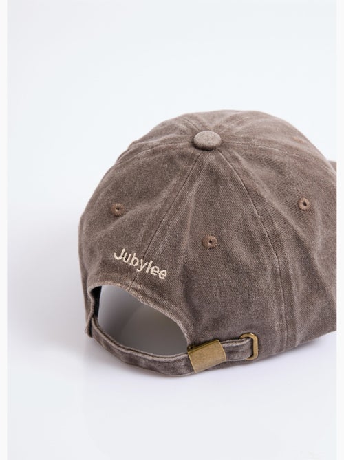 Casquette en denim used, broderie c¿ur - AFIBEL - Kiabi