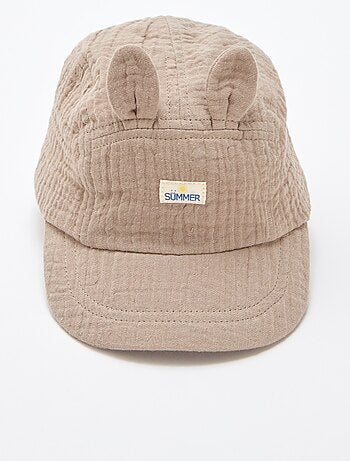 Casquette en gaze de coton