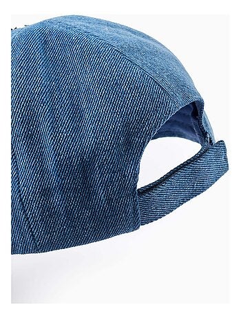Casquette en Jean à Sequins Réversible
