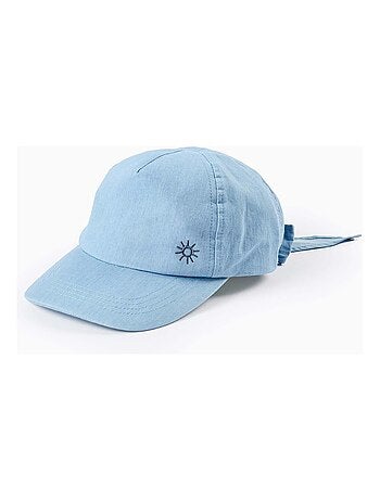 Casquette en Jean avec Noeud