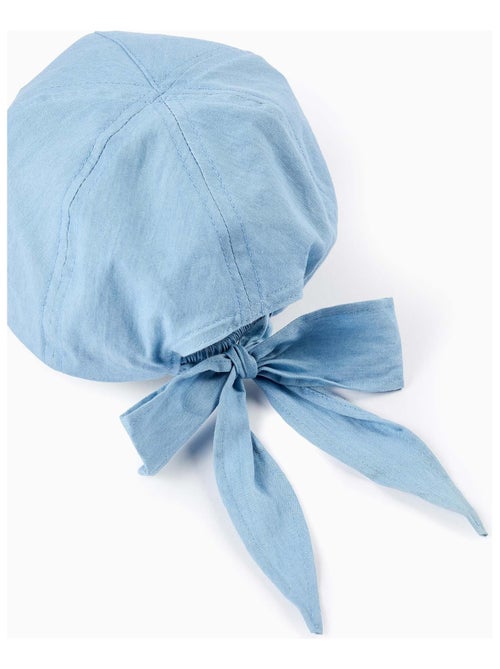 Casquette en Jean avec Noeud - Kiabi