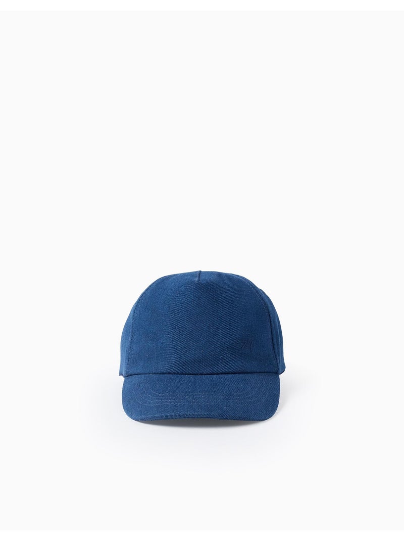 Casquette en Jean Bleu - Kiabi
