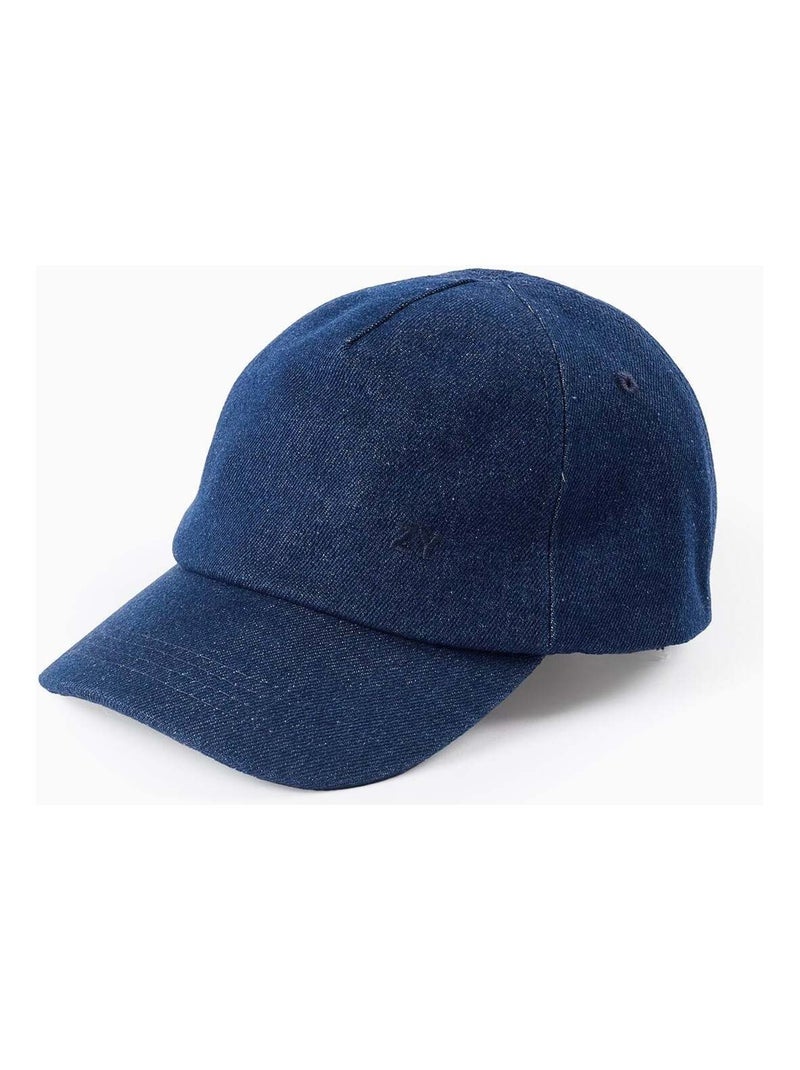 Casquette en Jean Bleu - Kiabi