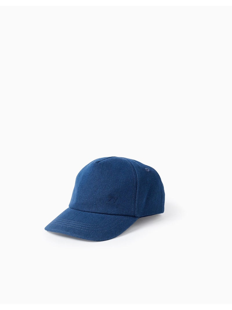 Casquette en Jean Bleu - Kiabi