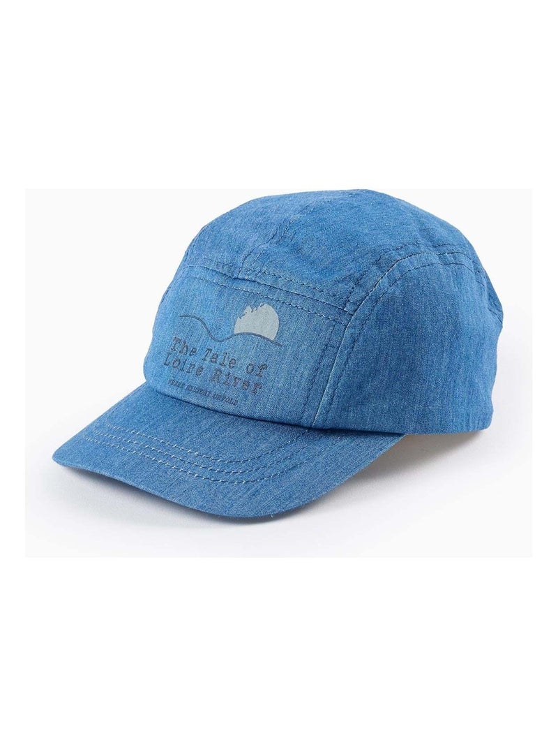 Casquette en Jean Léger Bleu - Kiabi