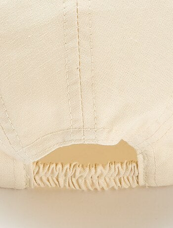 Casquette en lin mélangé