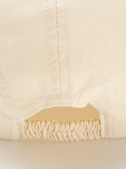 Casquette en lin mélangé - Kiabi