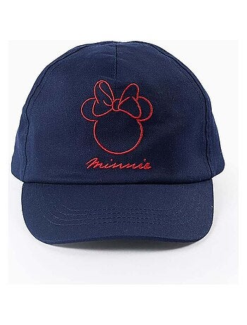 Casquette en Sergé avec Nœud Minnie