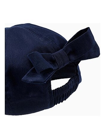 Casquette en Sergé avec Nœud Minnie