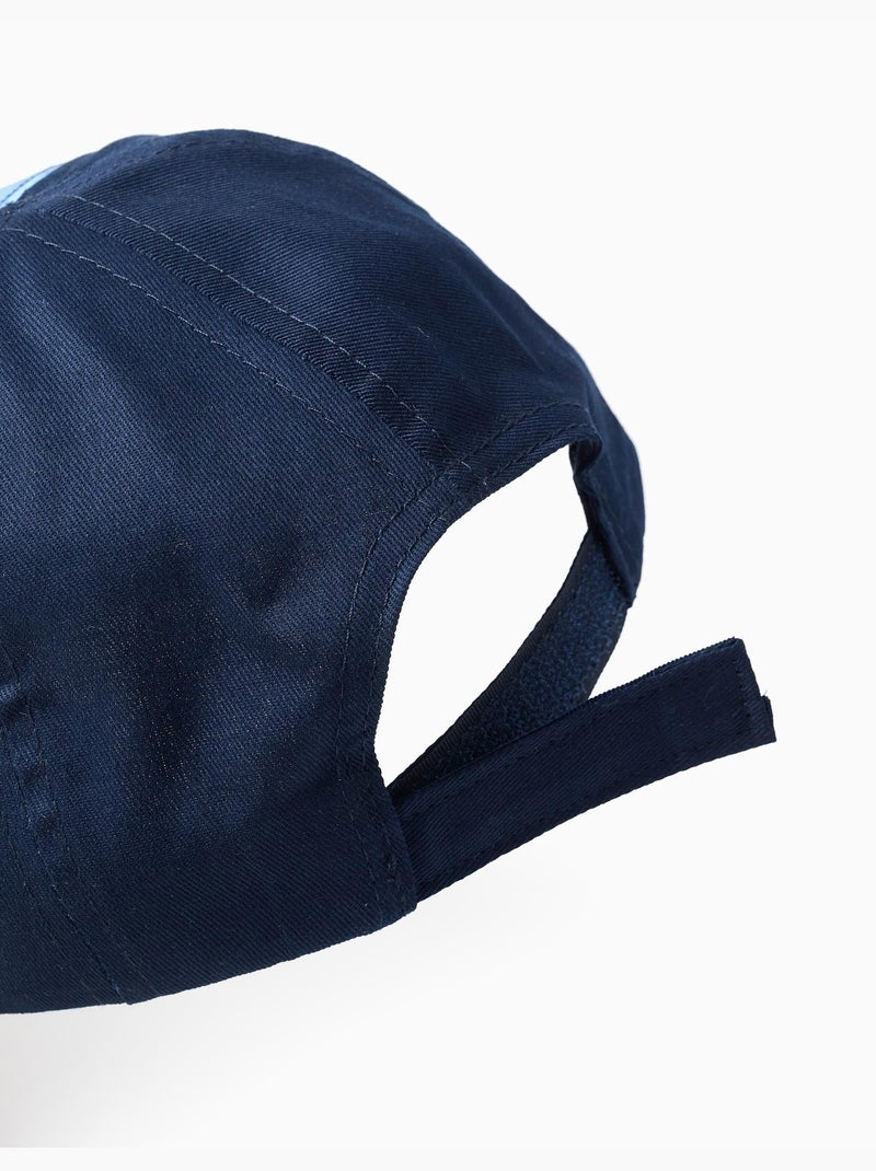 Casquette en sergé de coton avec imprimé Mickey Bleu foncé - Kiabi