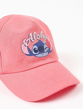 Casquette en sergé de coton avec imprimé Stitch