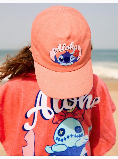 Casquette en sergé de coton avec imprimé Stitch - Kiabi