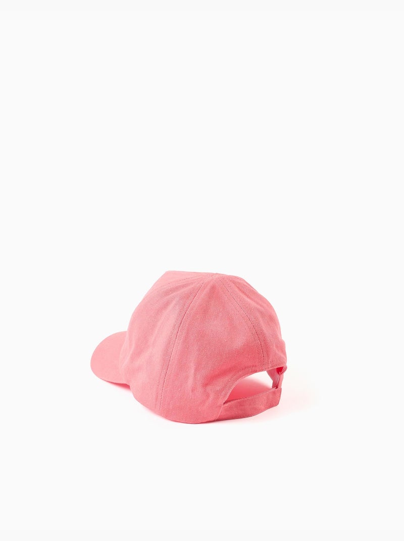 Casquette en sergé de coton avec imprimé Stitch Rose - Kiabi