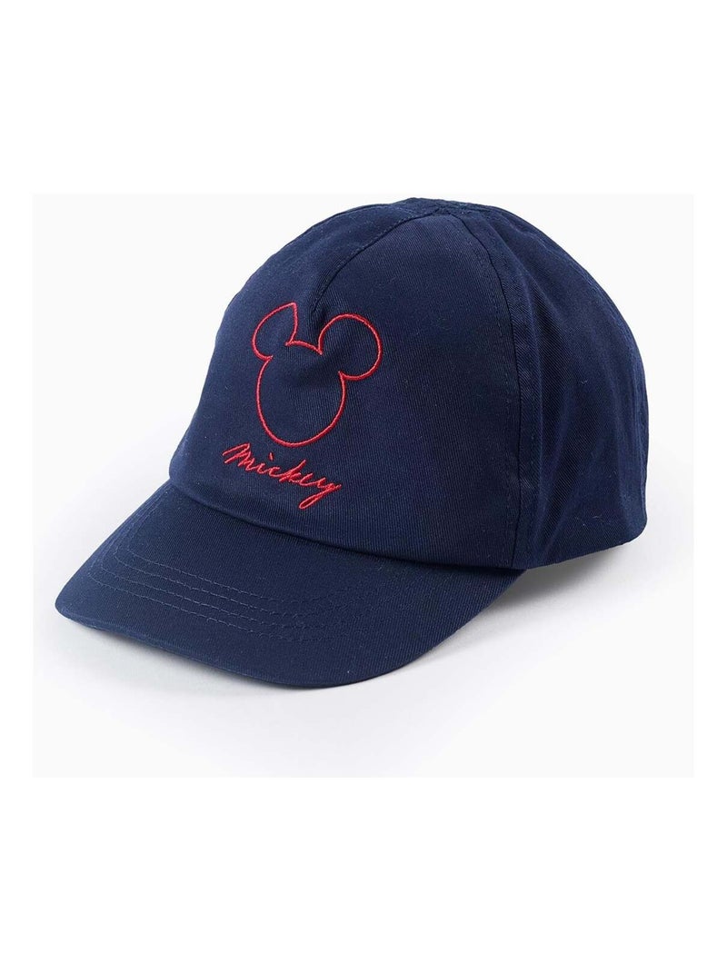 Casquette en Sergé Mickey Bleu foncé - Kiabi