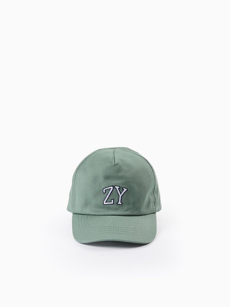 Casquette en Sergé Vert - Kiabi