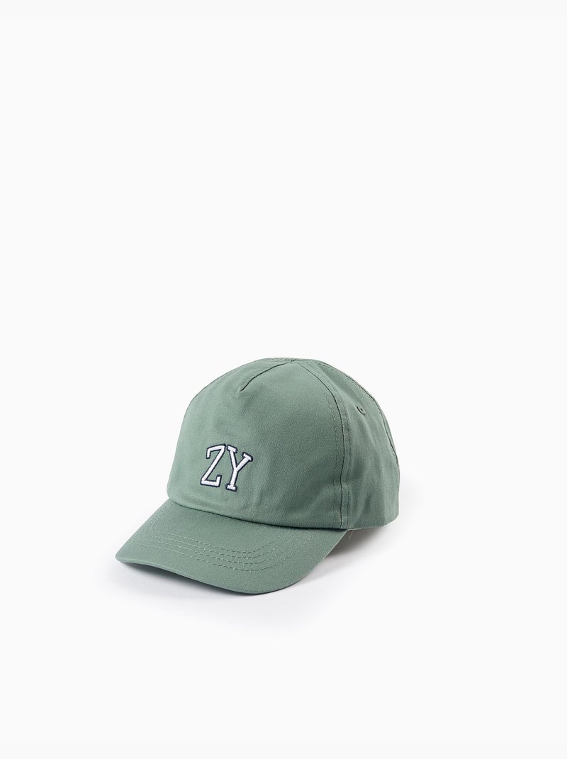 Casquette en Sergé Vert - Kiabi