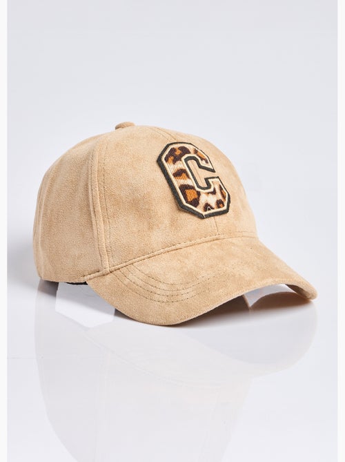 Casquette en simili daim, détail léopard - AFIBEL - Kiabi