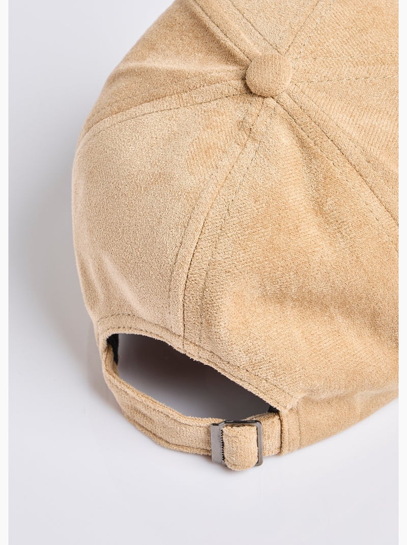 Casquette en simili daim, détail léopard - AFIBEL Beige - Kiabi