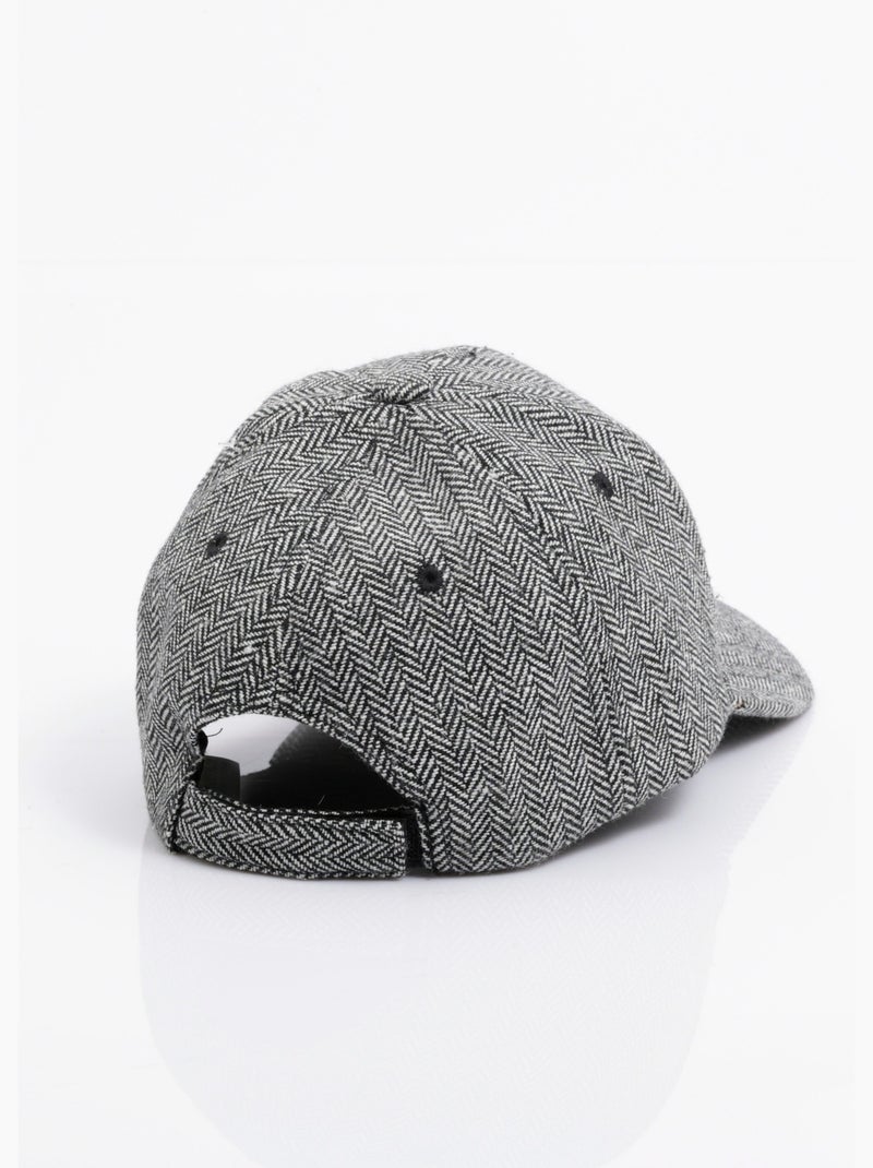 Casquette en textile motif chevrons - AFIBEL Gris - Kiabi