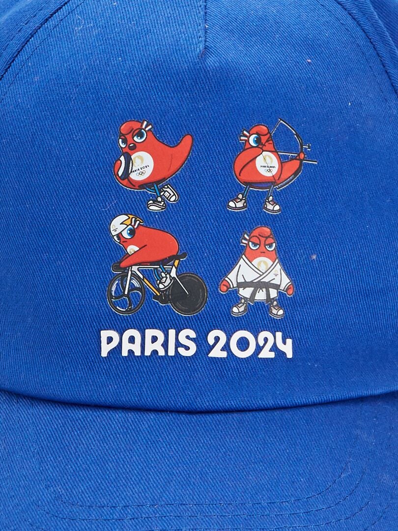 Casquette en toile - Paris 2024 Bleu - Kiabi