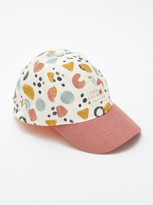 Casquette  en toile à motif - Kiabi