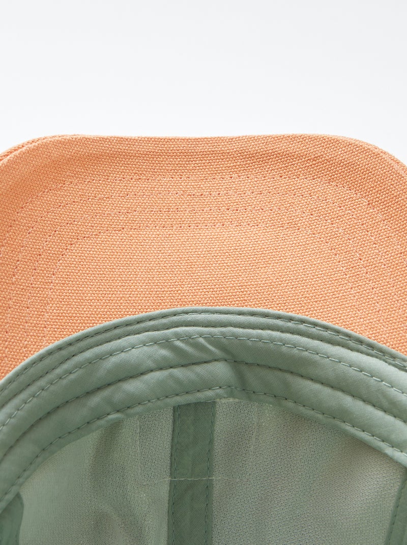 Casquette  en toile à motif BLEU - Kiabi