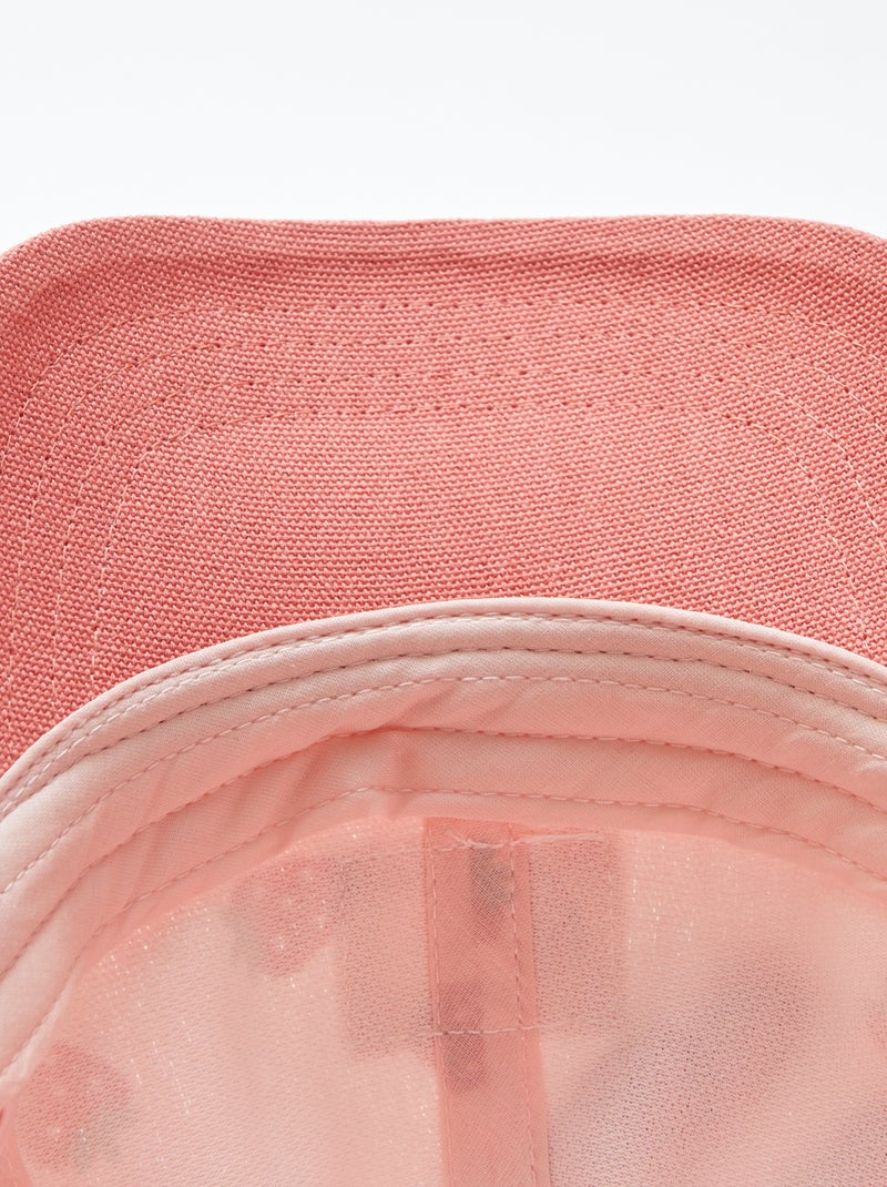 Casquette en toile à motif ROSE - Kiabi
