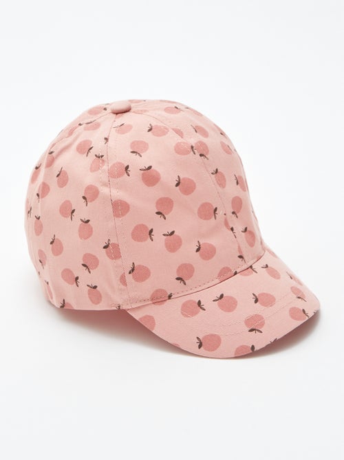 Casquette en toile à motif - Kiabi