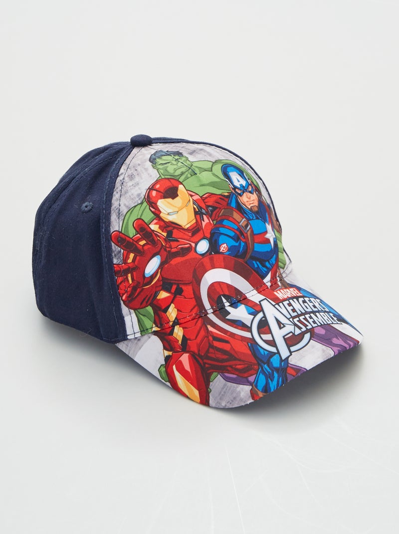 Casquette en toile 'Avengers' bleu navy - Kiabi