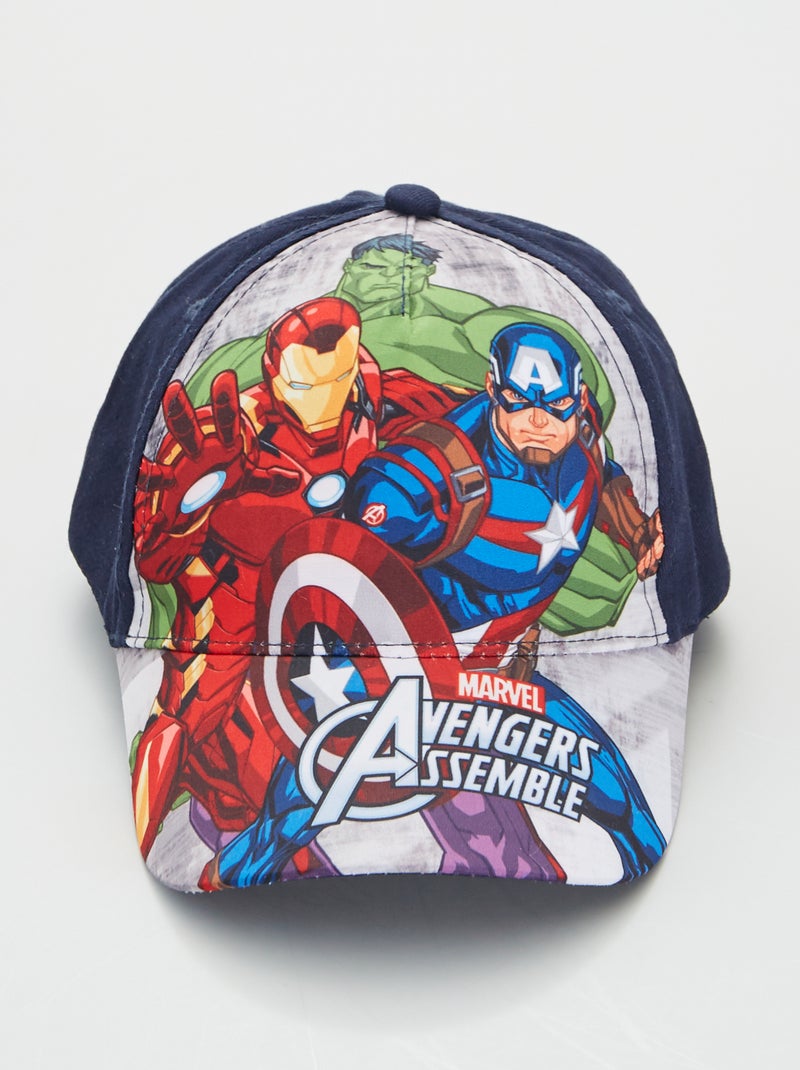 CERDÁ LIFE'S LITTLE MOMENTS Cerda- Scarpe con luci di Capitan America di The Avengers di Colore Blu, per Bambini, Grigio Perla, 23 EU