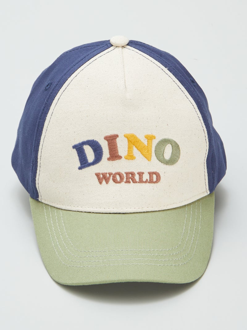 Casquette en toile brodée Beige - Kiabi