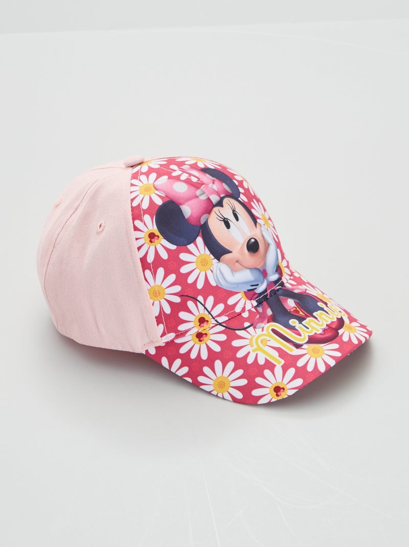 Casquette en toile 'Minnie' rose - Kiabi