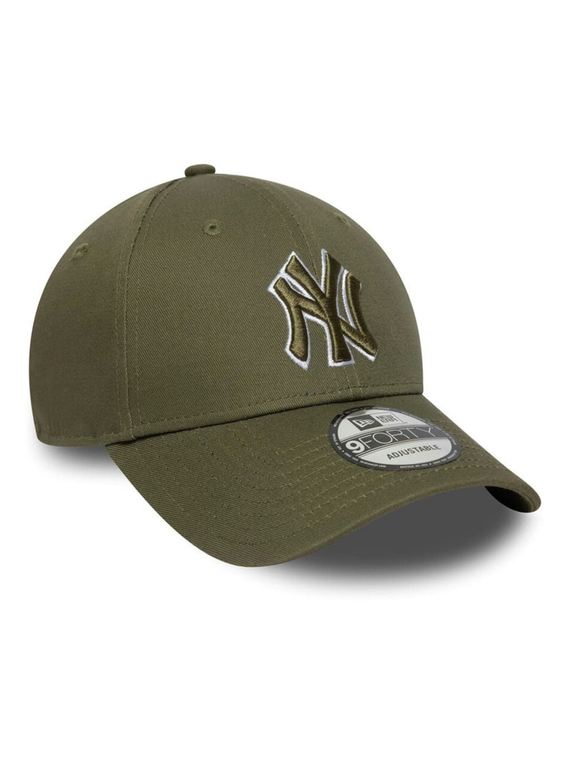 Casquette en Toile new era Kaki - Kiabi