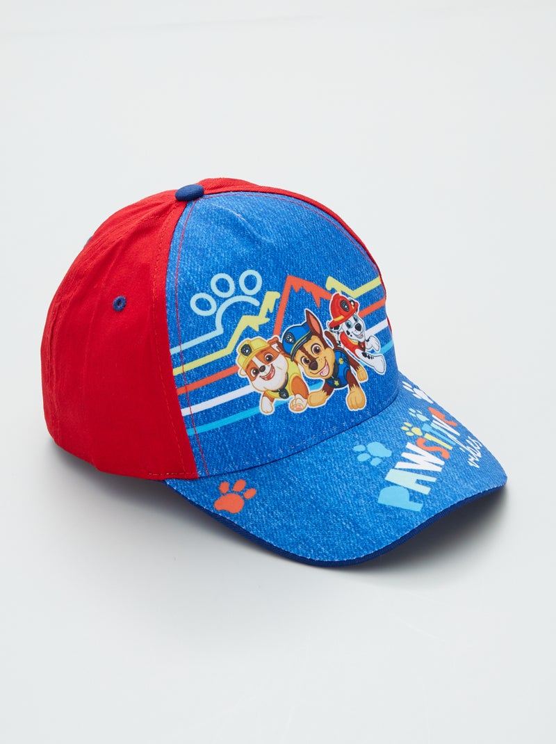 Casquette en toile 'Pat Patrouille' rouge - Kiabi