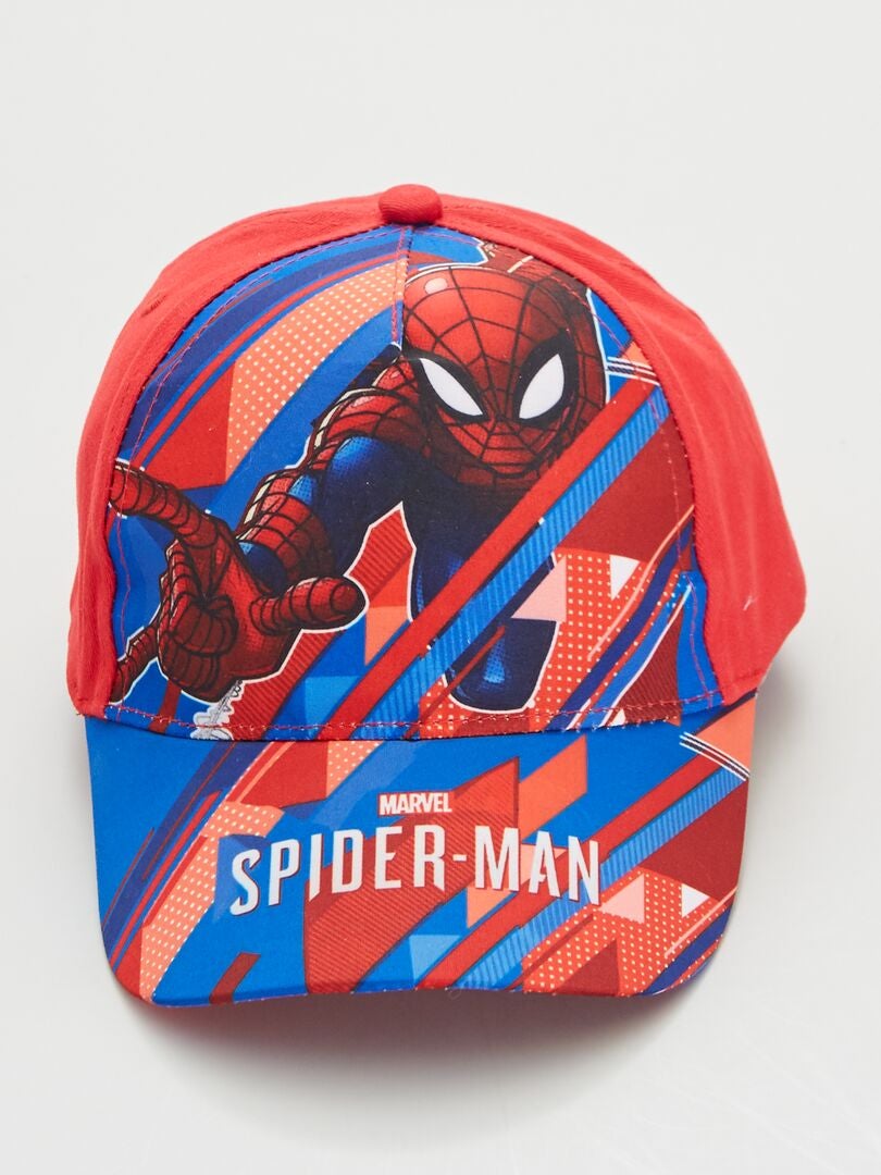 Casquette en toile 'Spider-Man' rouge - Kiabi