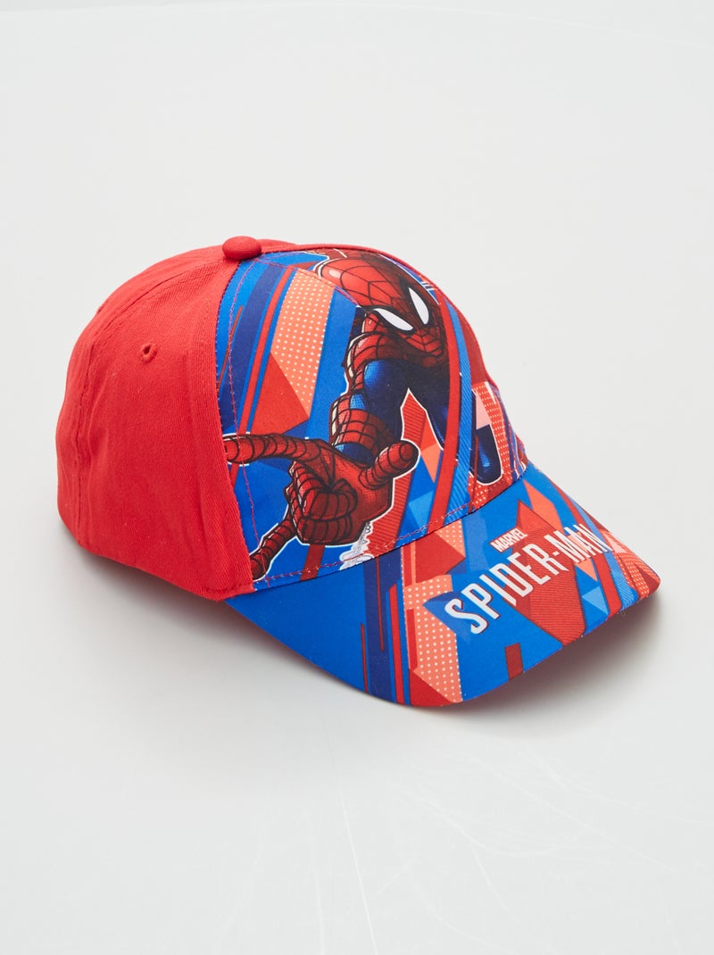 Casquette en toile 'Spider-Man' rouge - Kiabi