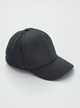 Casquette en toile unie