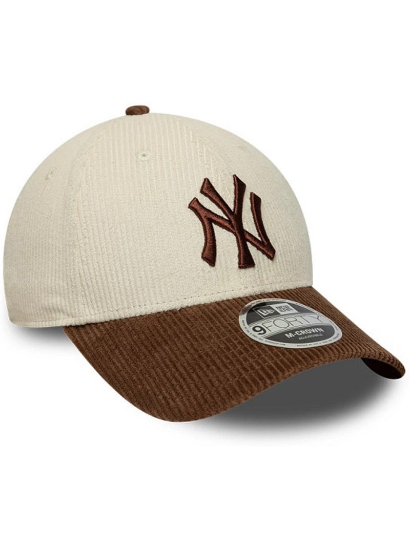 Casquette en velours new era Beige - Kiabi