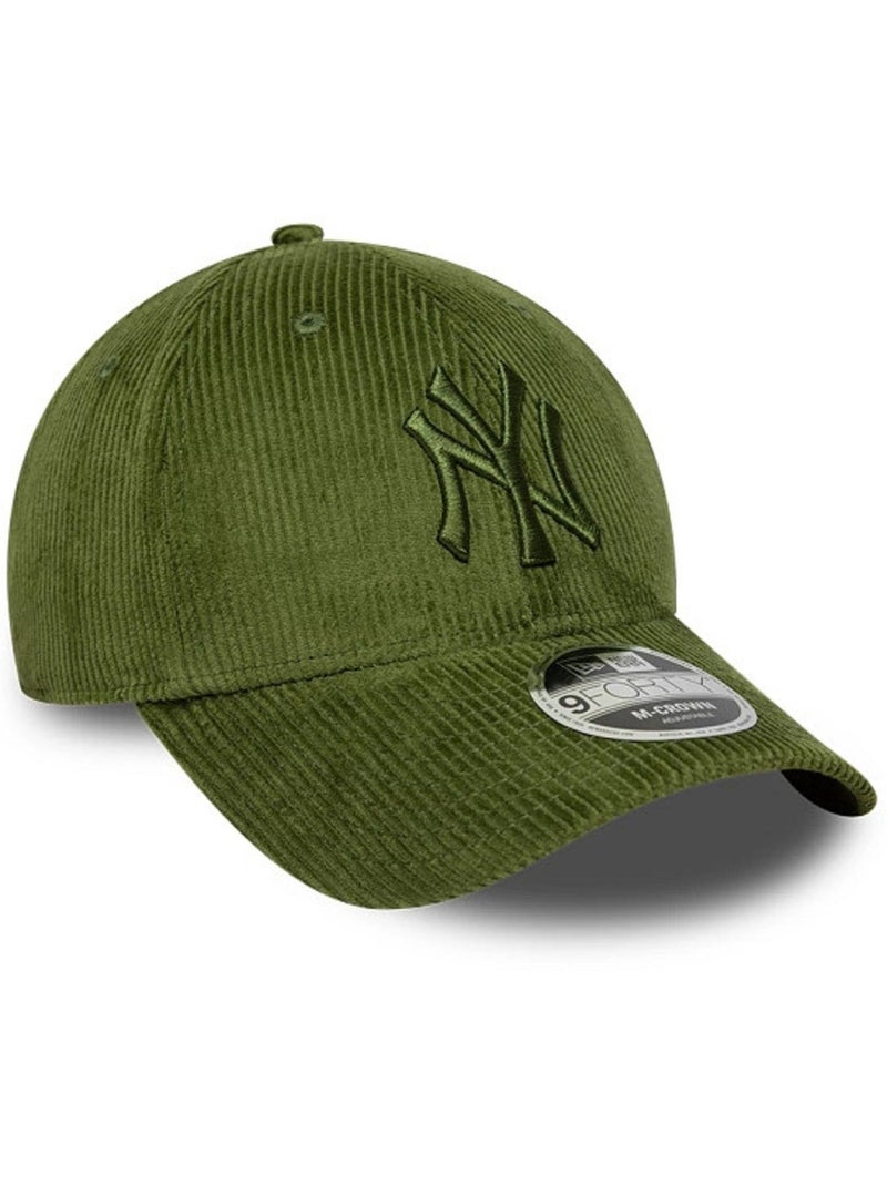 Casquette en velours new era Kaki - Kiabi