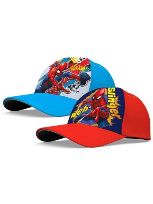 Casquette enfant - 100% polyester, légère et respirante - spiderman - Kiabi