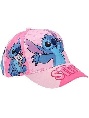 Casquette enfant - disney - lilo et stitch - rose - casual - printemps/été
