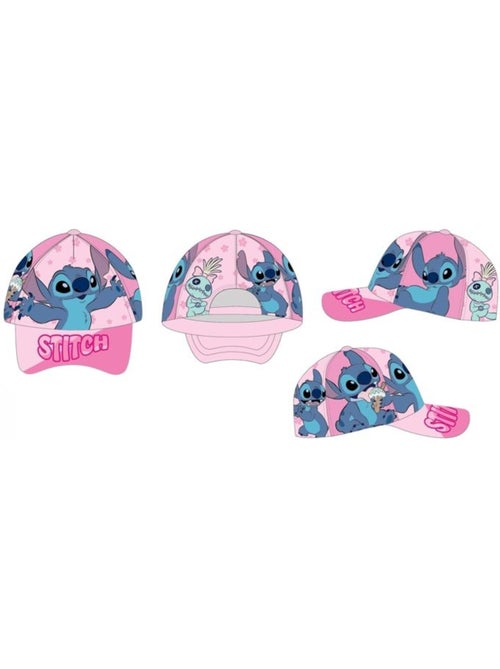 Casquette enfant - disney - lilo et stitch - rose - casual - printemps/été - Kiabi
