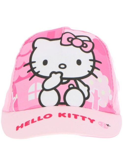 Casquette enfant - hello kitty - modèle hello kitty - taille 53 cm - rose - légère et respirante - Kiabi