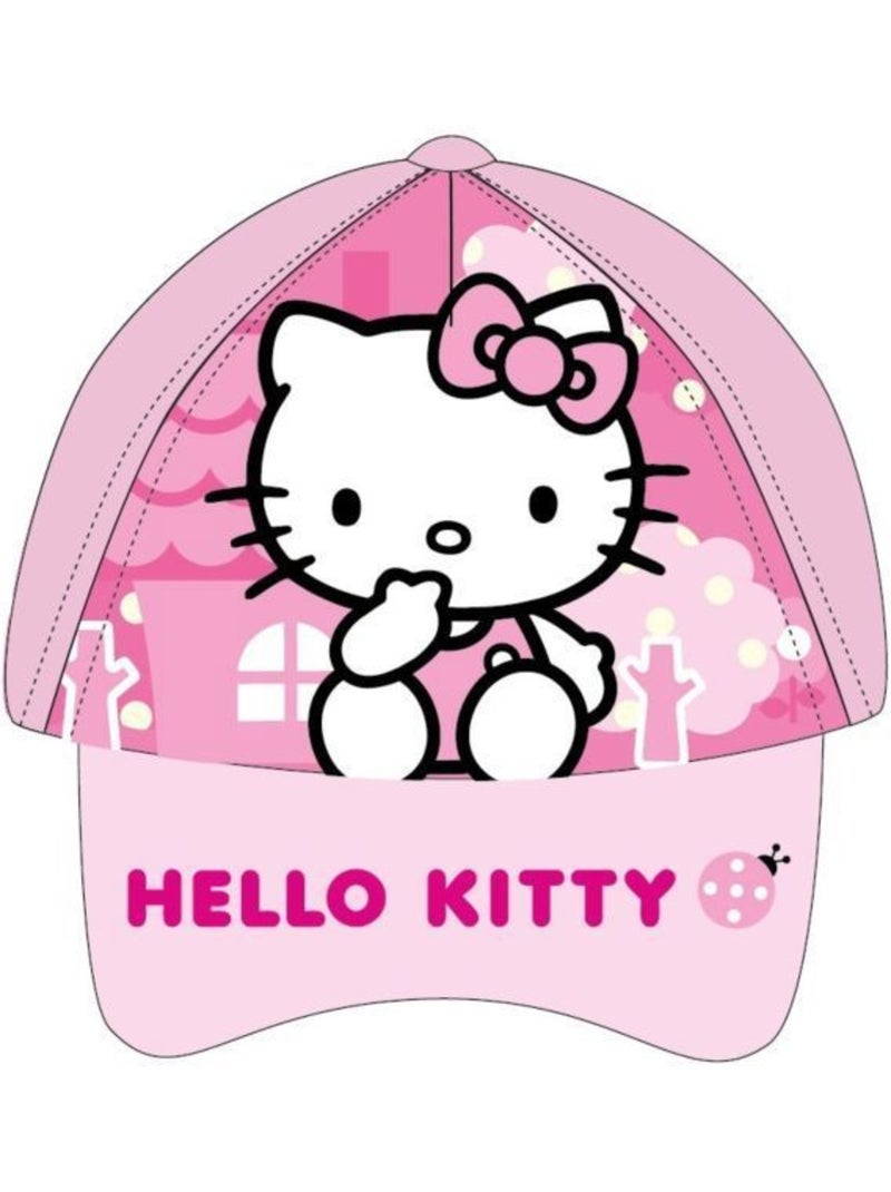Casquette enfant - hello kitty - modèle hello kitty - taille 53 cm - rose - légère et respirante Rose - Kiabi