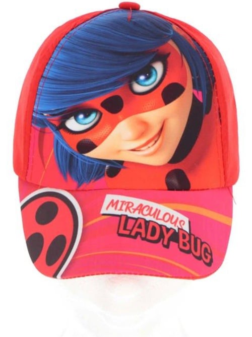 Casquette enfant - miraculous - ladybug - rouge - 100% polyester - taille ajustable - Kiabi