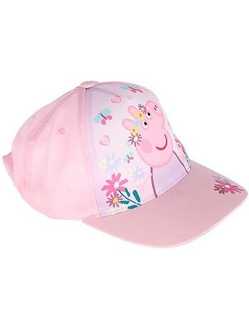 Casquette enfant - peppa pig - peppa pig - taille ajustable 52-54 cm - rose - décontractée