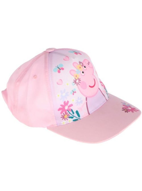 Casquette enfant - peppa pig - peppa pig - taille ajustable 52-54 cm - rose - décontractée - Kiabi
