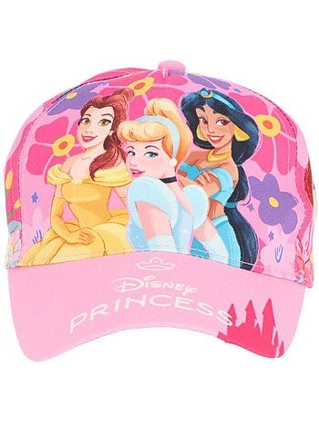 Casquette enfant - raiponce, aurore et cendrillon - disney princesse