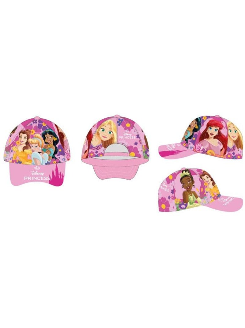 Casquette enfant - raiponce, aurore et cendrillon - disney princesse Rose - Kiabi
