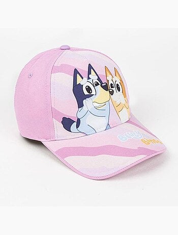 Casquette enfant - réglable, coton et polyester - bluey